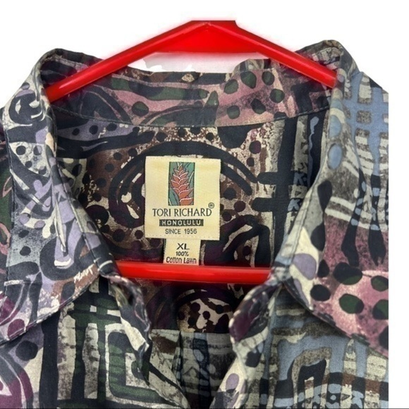 TORI RICHARD Men Casual Shirt Buttons Down Size XL - Picture 5 of 8